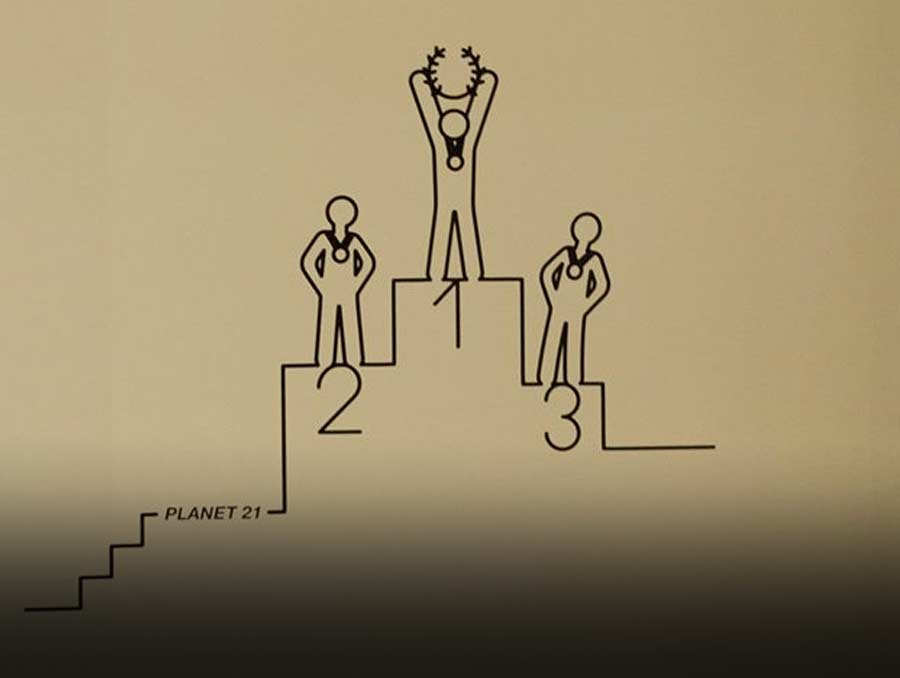 Communication visuelle, concours signaletique siège social d'Accordhotels photo 6